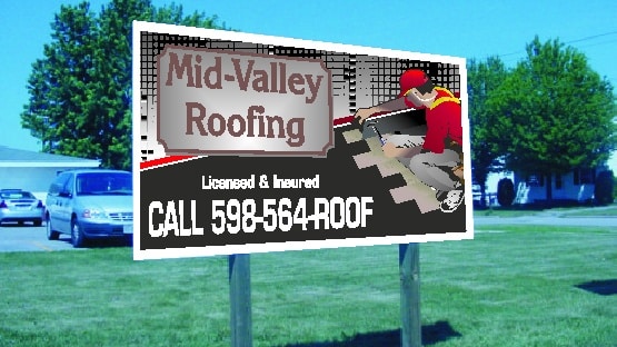 lawn advertising